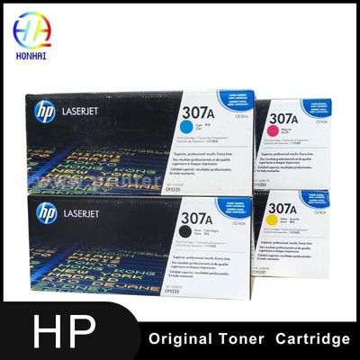 Original Tonerpatrone für HP Color LaserJet Professional CP5225dn CP5225n 307A CE740A CE741A CE742A CE743A Drucker LaserJet Tonerpatrone