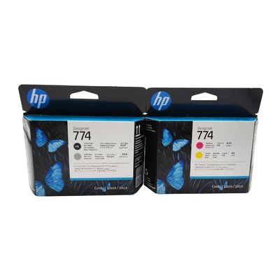 Original-neuer Druckkopf für HP 774 P2V99A Magent und Gelb P2W00A Foto Schwarz und Hellgrau P2W01A Matte Schwarz und Cyan Produzent Drucker