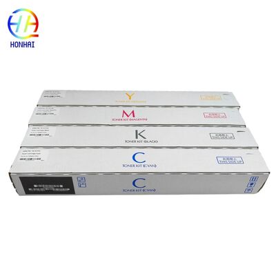 Kompatibles Kyocera Tonerkartuschen-Set CMYK Farbe 25000 Seiten Reichweite mit Chip für TASKalfa 3554ci 3555ci 4054ci 4055ci